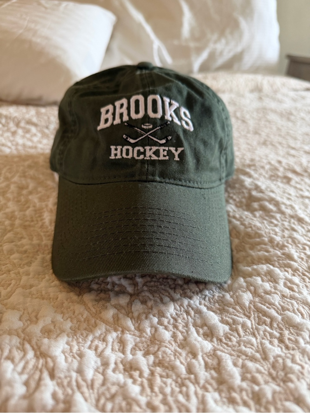 Green Brooks School Classic Hockey Cap